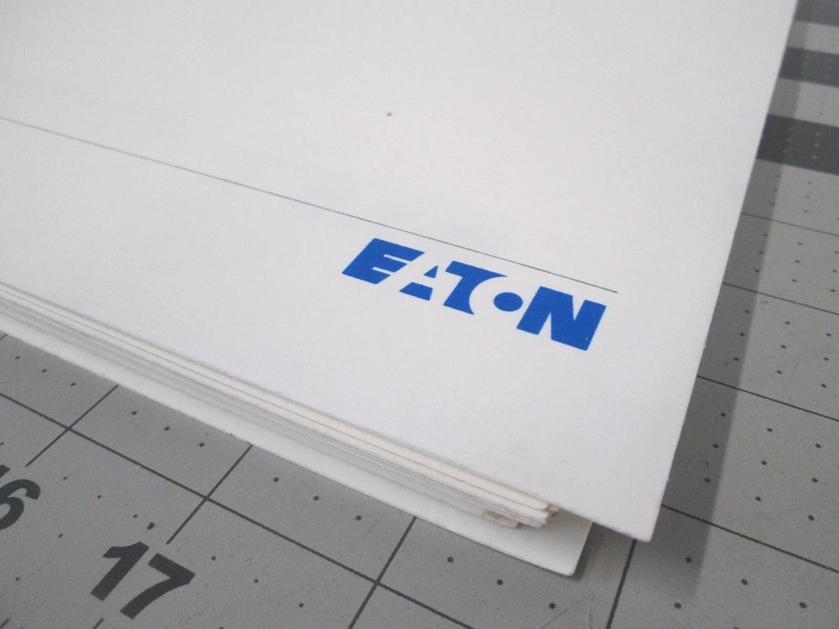 Used Eaton, NVGSD-200, Book 9, Schematics and Assembly Drawings, Used