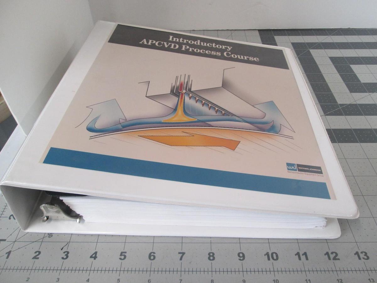 Used Watkins Johnson, Introductory APCVD Process Course Student Guide, Used