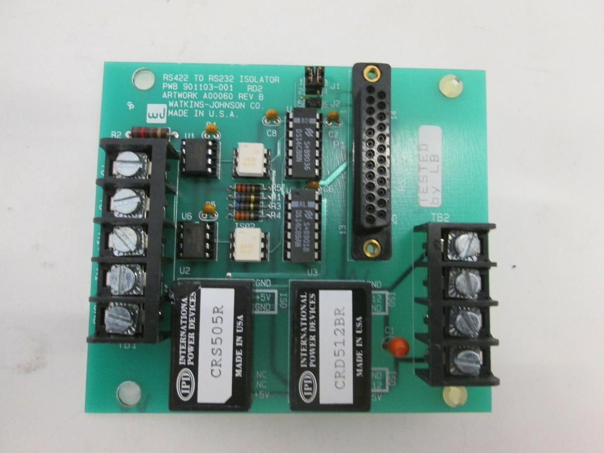 Used Watkins-Johnson, 901103-001, APL Isolator Assy, Used