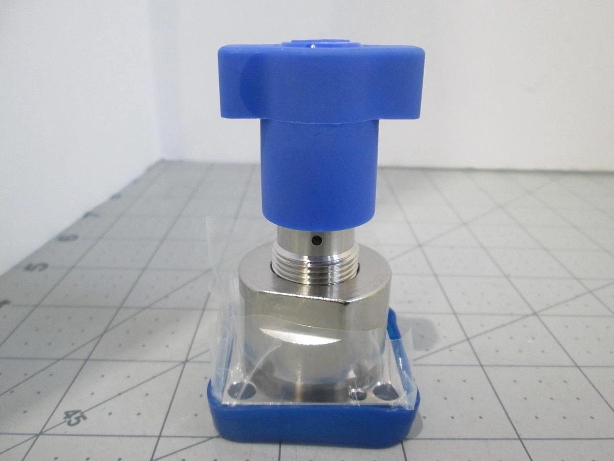 Used Swagelok, 6LVV-MSM-DA-2-P-AB, Surface Mount 2-Port Diaphragm Valve, Used