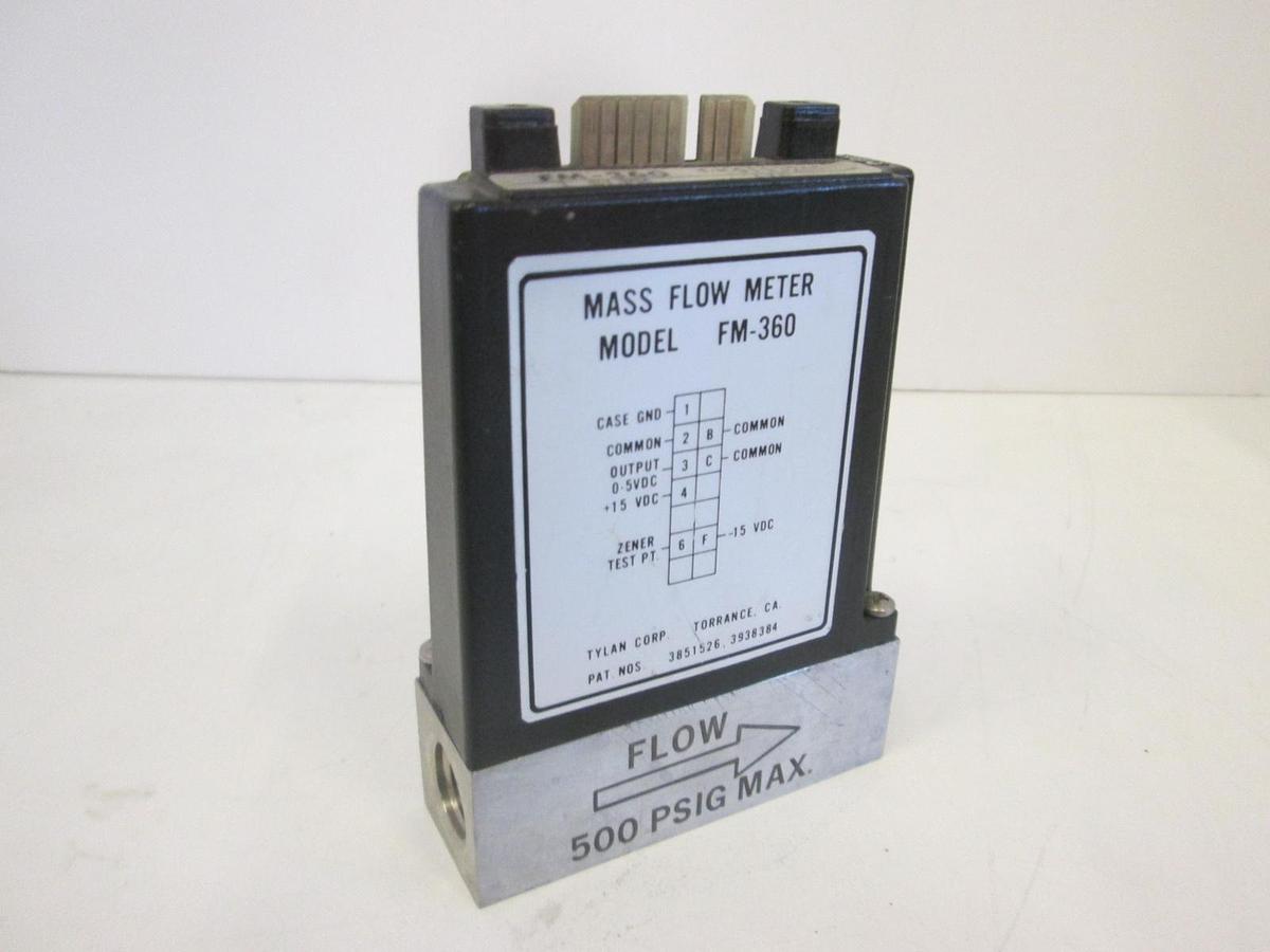 Used Tylan, FM-360, Mass Flow Controller, Air, 1 SLPM, Used