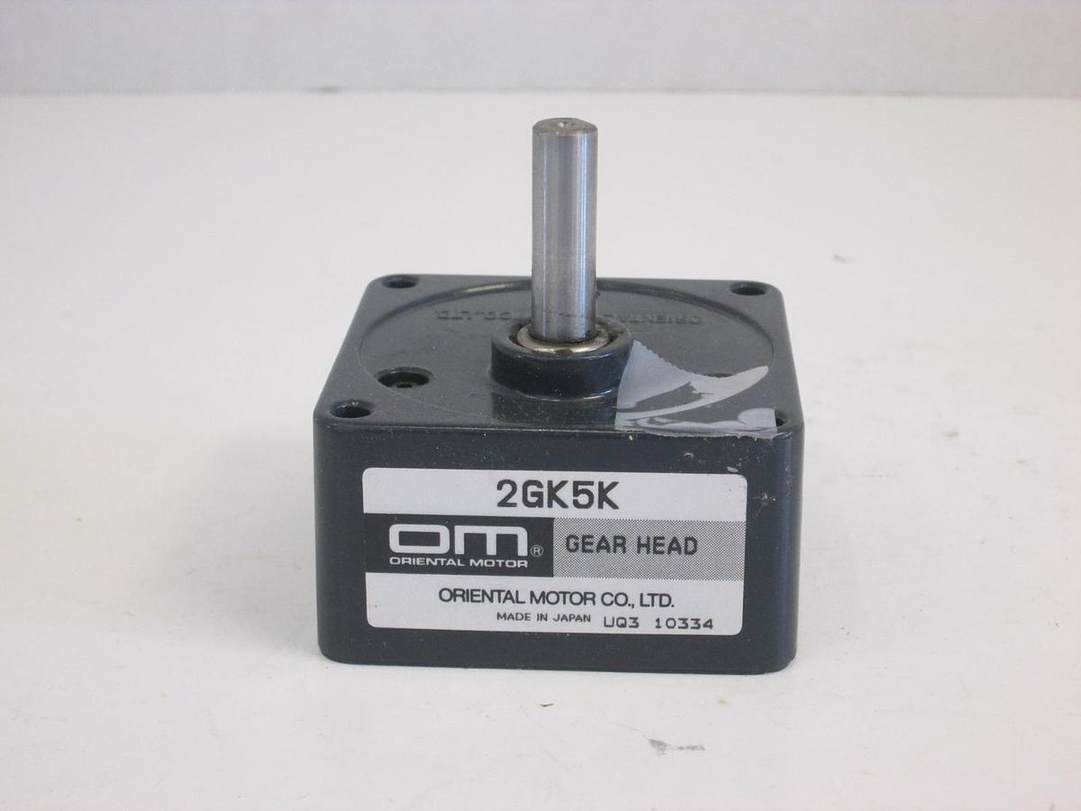 Used Oriental Motor 2GK5K Gear Head, Used