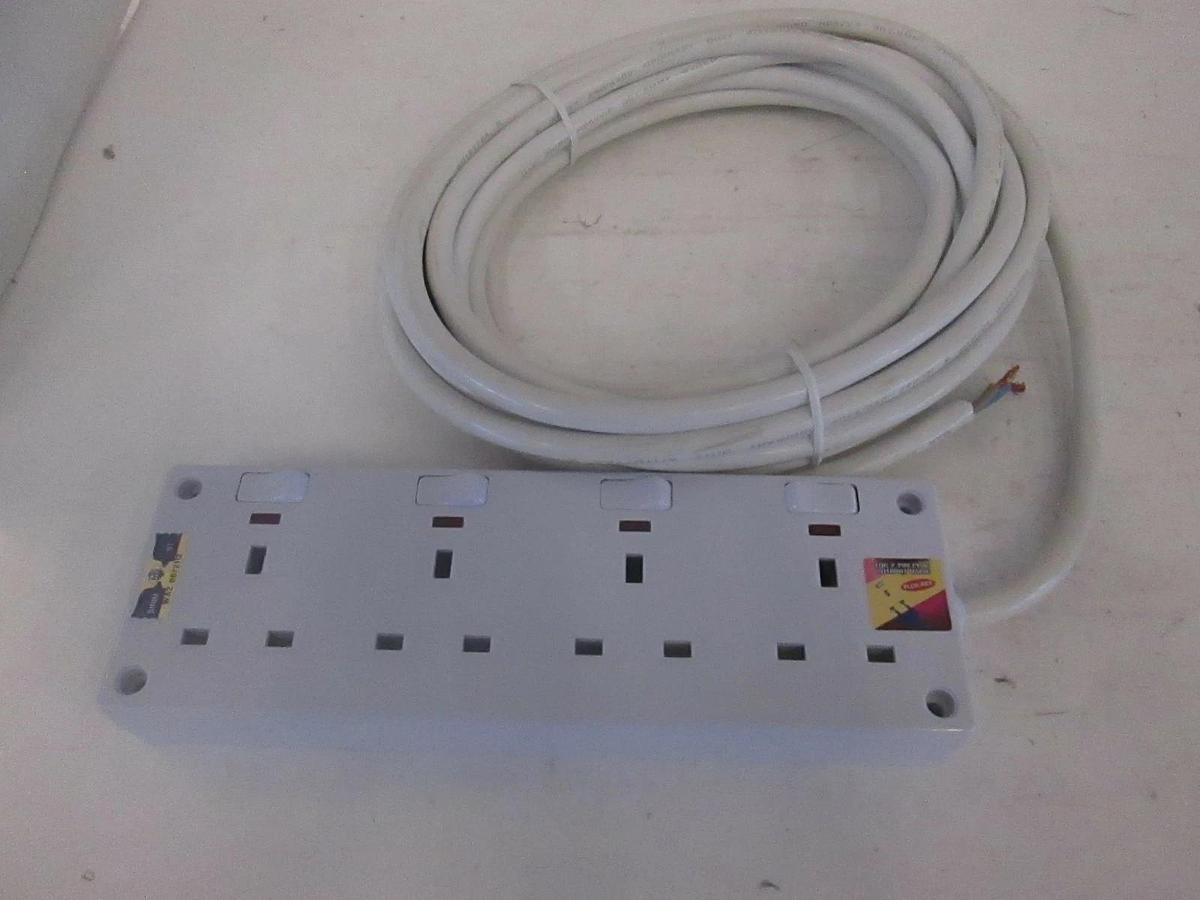 Used N.C.E., 4 Position Plug In Cable, Used