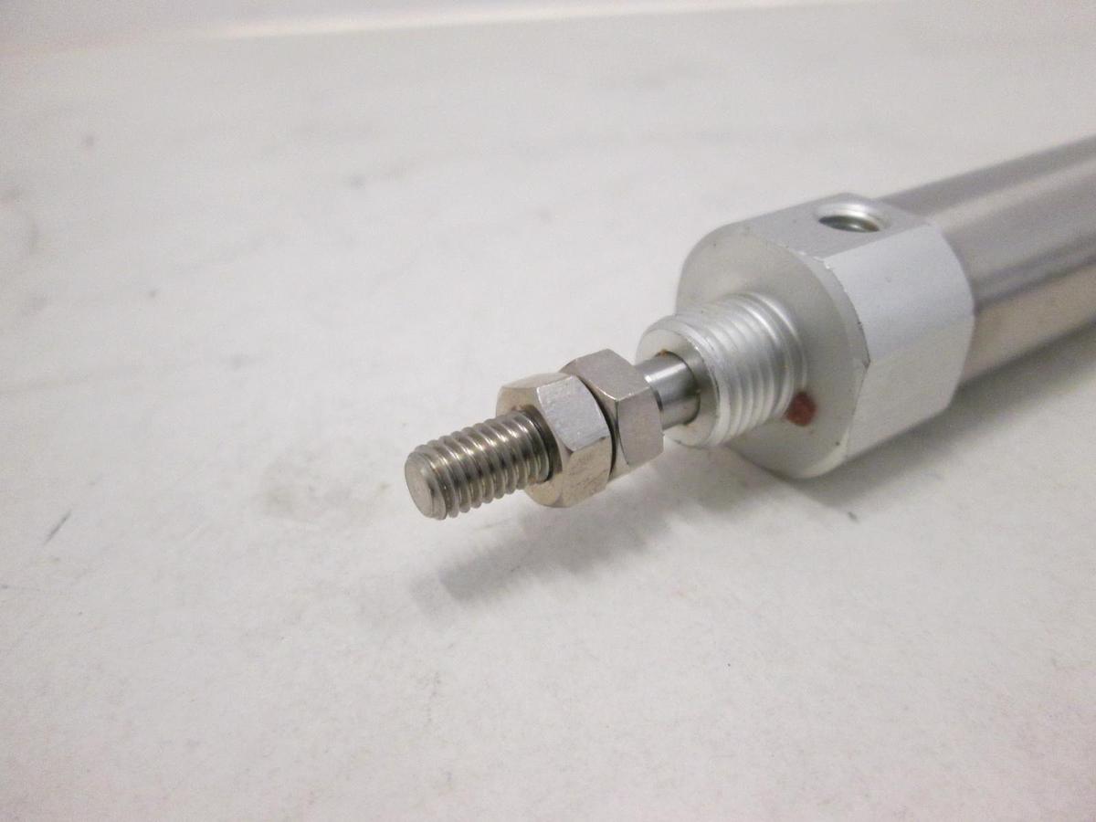 Used SMC, Round Body Pneumatic Cylinder, CJ2D16-100, 100 PSI, .7MPa, New