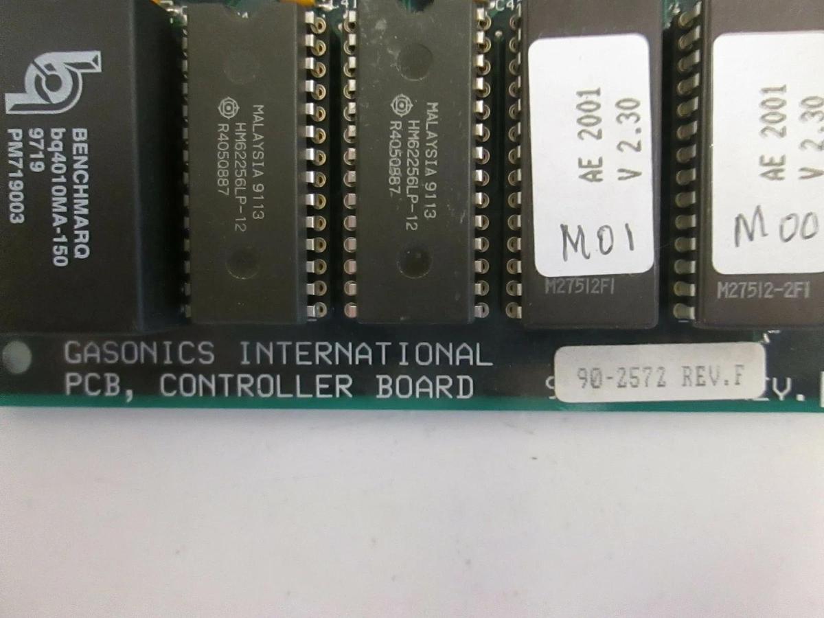 Used Gasonics International Controller Board, 90-2572, PCB