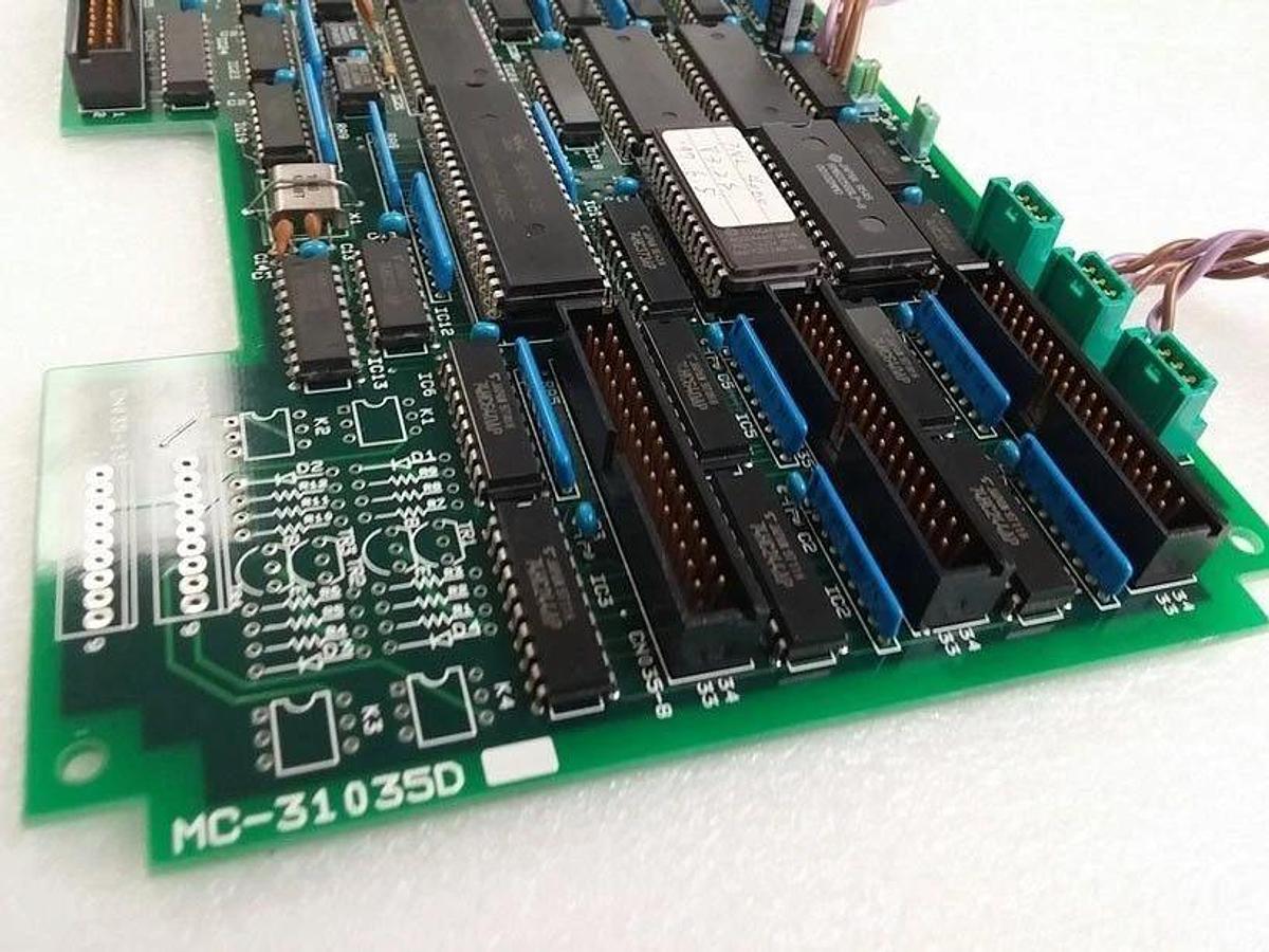 Used TEL Tokyo Electron MC-31035D Board for TS4000Z Control Panel(Black),11810003171A