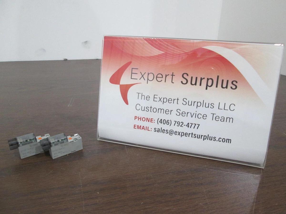 Used SMC, SY114-5MOU, Solenoid Valve, 0.7MPa, Used, Lot of 2