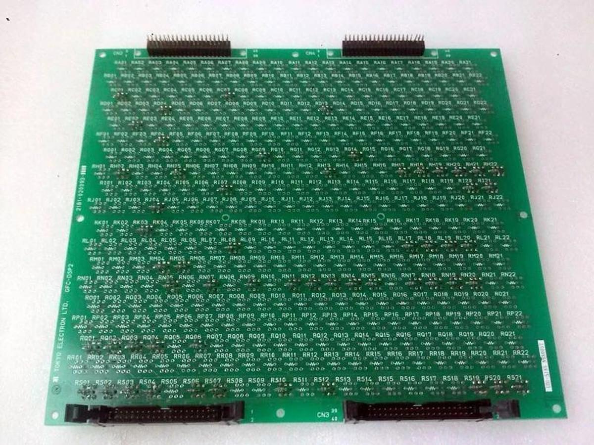 Used TEL Tokyo Electron GFC-DSP2 218102009311 Display Panel PCB Assembly, Used