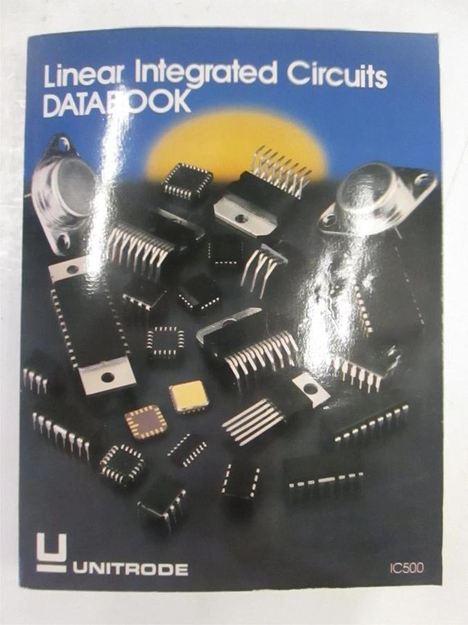 Used Unitrode Linear Integrated Circuits Databook IC500, Used