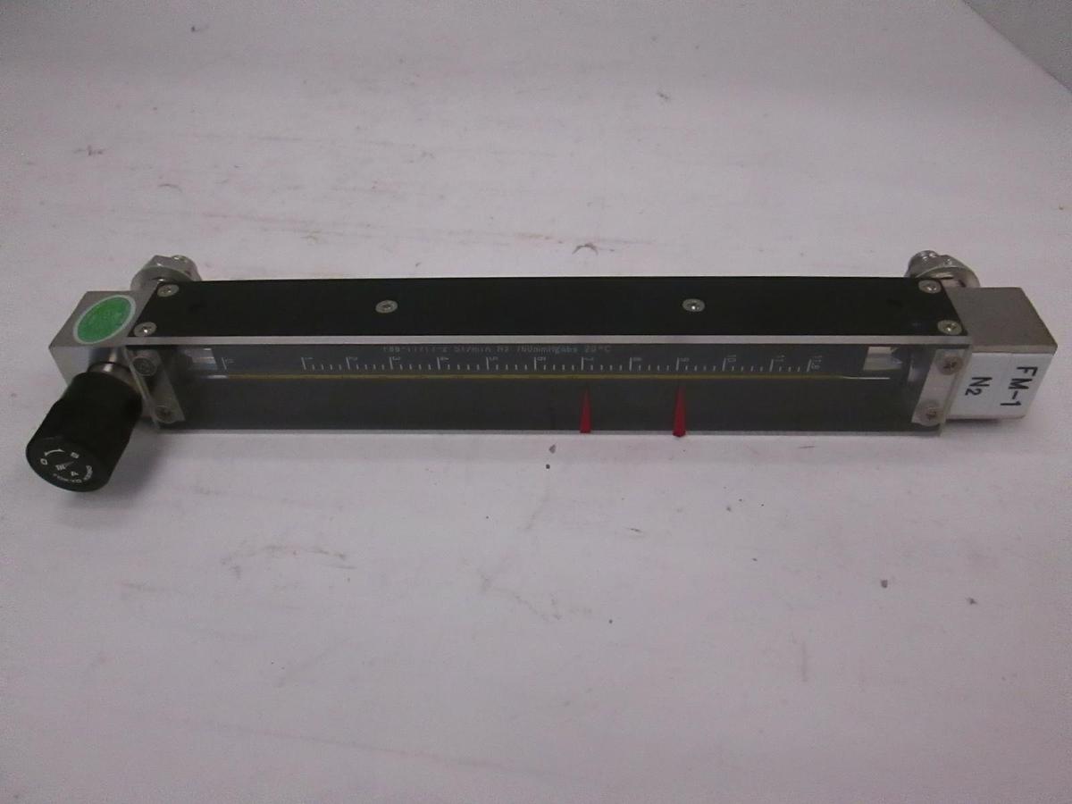 Tokyo Keiso F88-17717-2 Purge Meter, 10 SLPM standard liters N2 with Valve, New