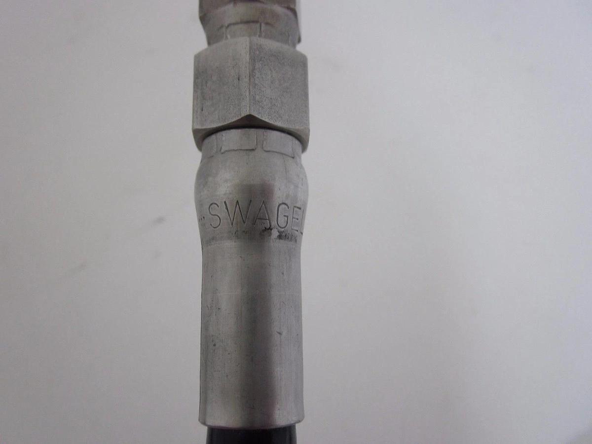 Swagelok Thermoplastic Hose SS-7R4SL4AS4-12, 1/4" SAE x Swagelok Tube - LOT of 3