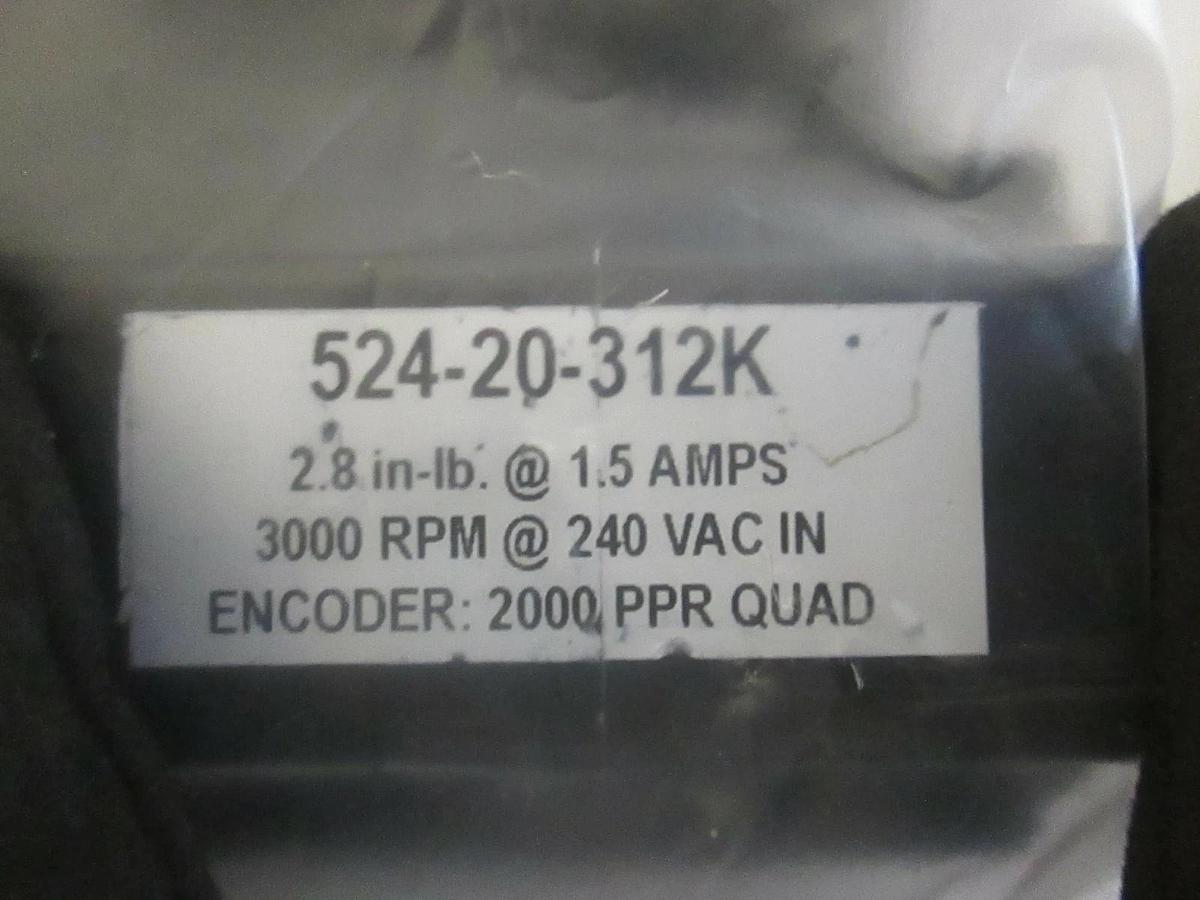 Allen Bradley, Servo Motor, 524-20-312K, New