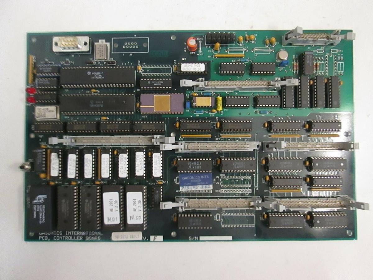 Used Gasonics International Controller Board, 90-2572, PCB