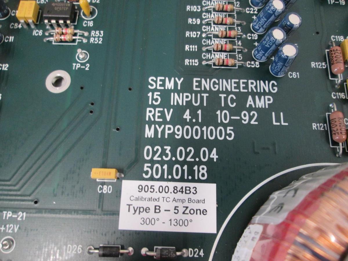 Semy Engineering, 501.01.18 Mypro, 9001005, T/C Amplifier PCB Assy, New