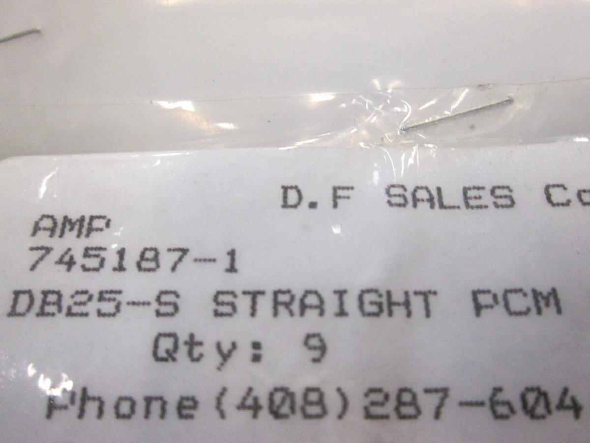 AMP, 745187-1, DB25-S Straight PCM Assy, New, Lot of 5