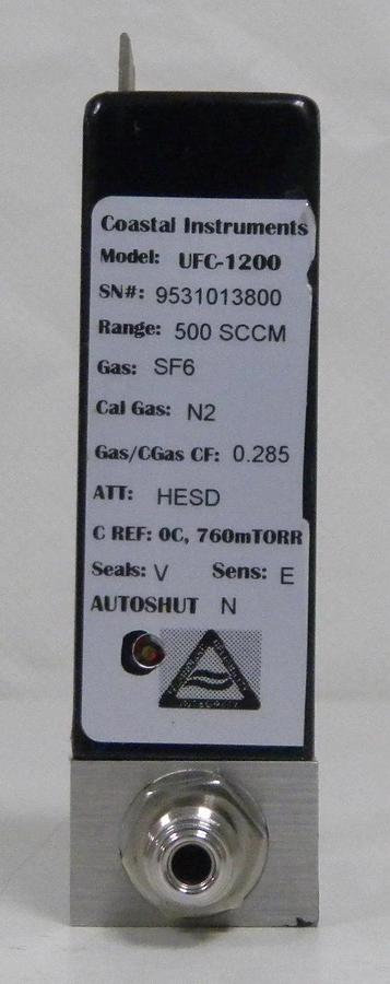 Used Unit UFC-1200A Mass Flow Controller, Gas- SF6, Range- 500 SCCM, Used