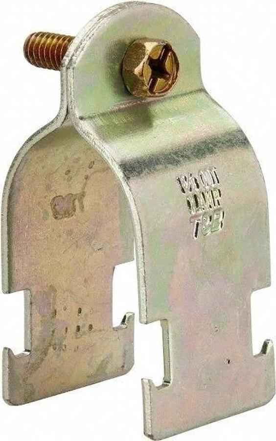 Used Thomas & Betts Superstrut 701-1-38 Pipe Clamp for 1 3/8" Pipe -  Box of 100