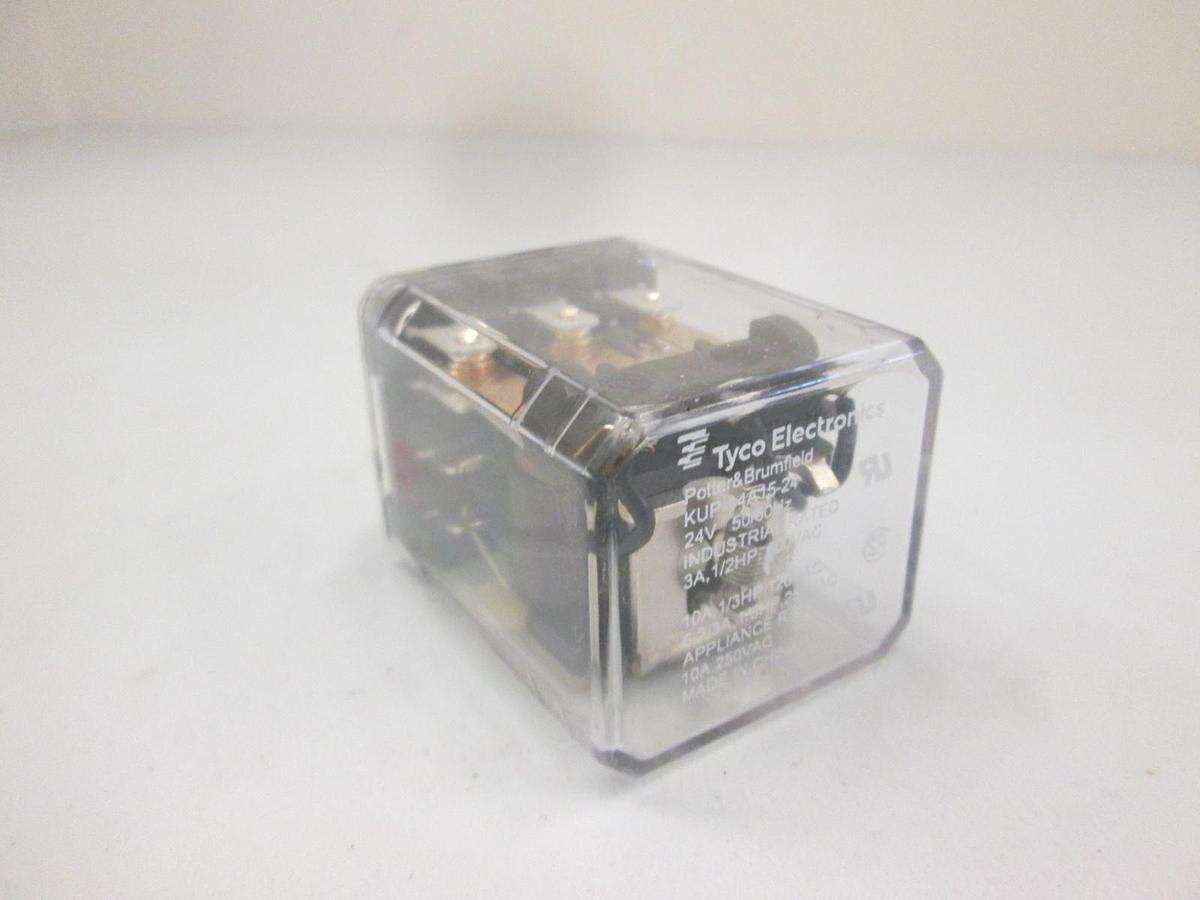 Used Potter & Brumfield, KUP-14A15-24, 24V Relay, Used