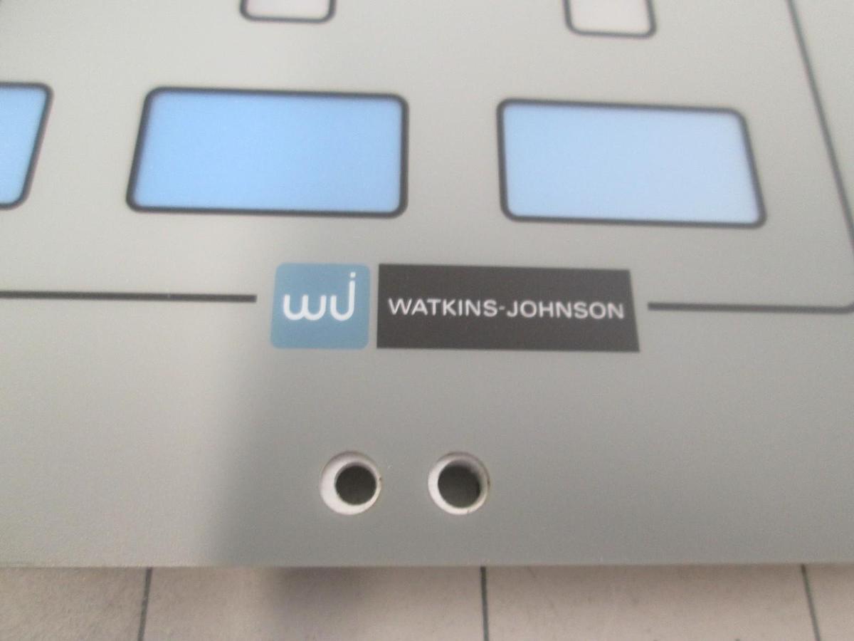 Used Watkins Johnson, 976259-001, Alarm Status Front Panel, New