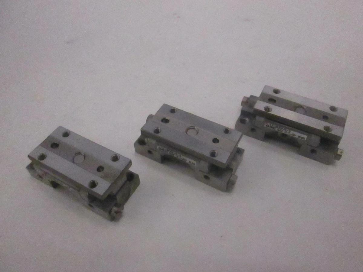 Used SMC, Pneumatic Slide Table, 11-MXPJ6-5, Used, Lot of 3
