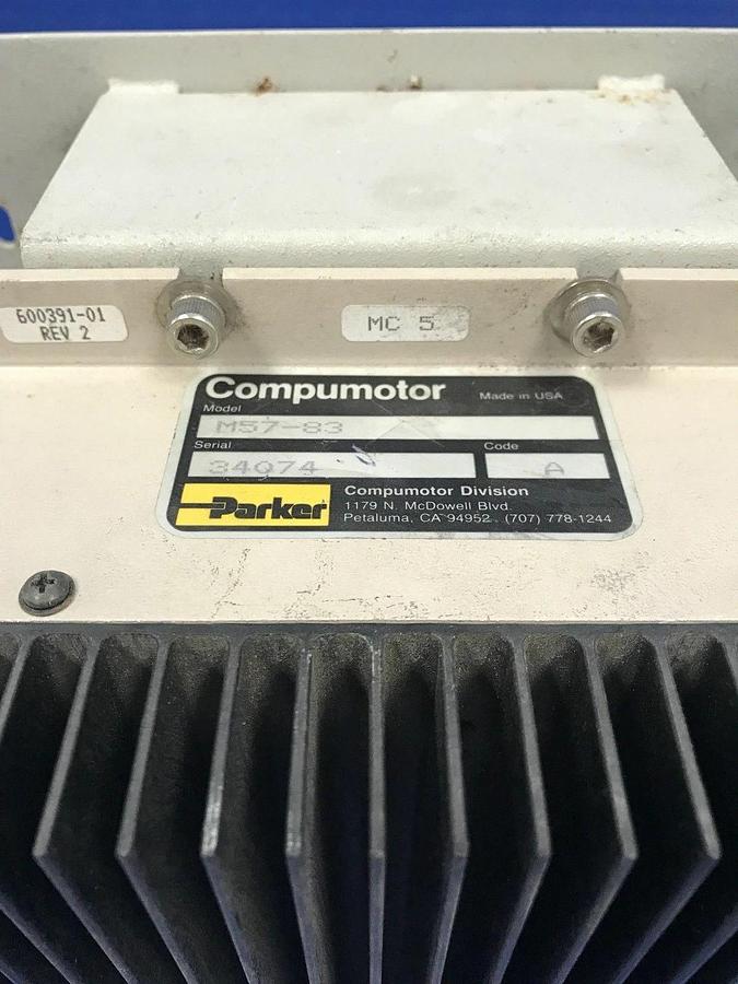 Used Parker Compumotor M57-83 Stepper Drive, Used