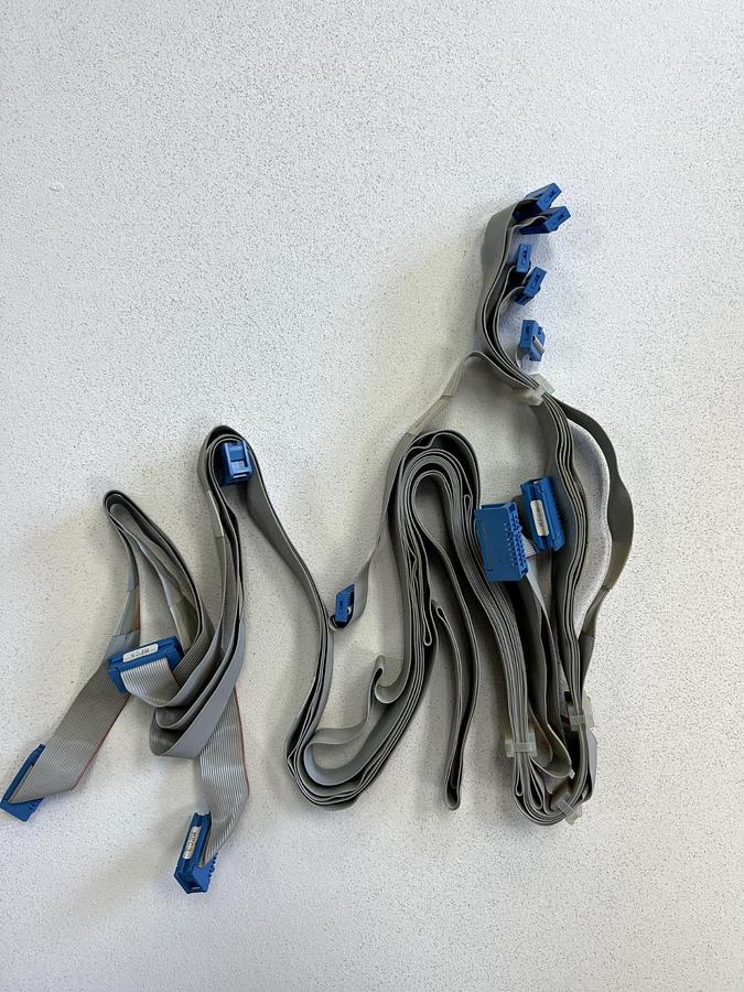 Used SVG Thermco VTR Ribbon Cable P/N 600157-09 ASSY FLOW CONTROL CABLE, Lot of 5