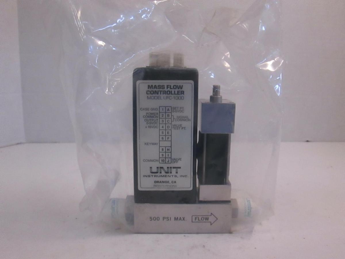 Used Unit UFC-1000 Mass Flow Controller MFC, H2, 10 SLM
