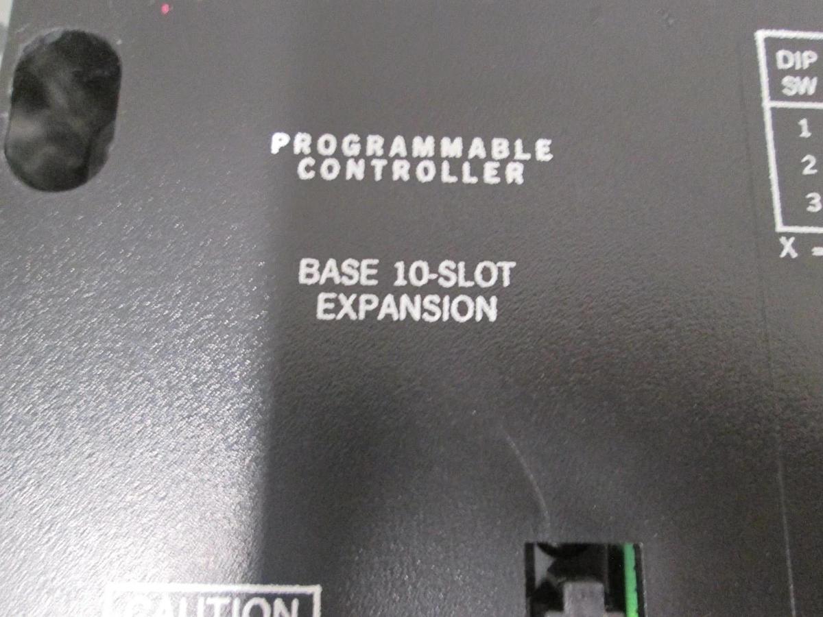Used GE Fanuc, IC693CHS392C, 10 Slot Baseplate Expansion Module, Used