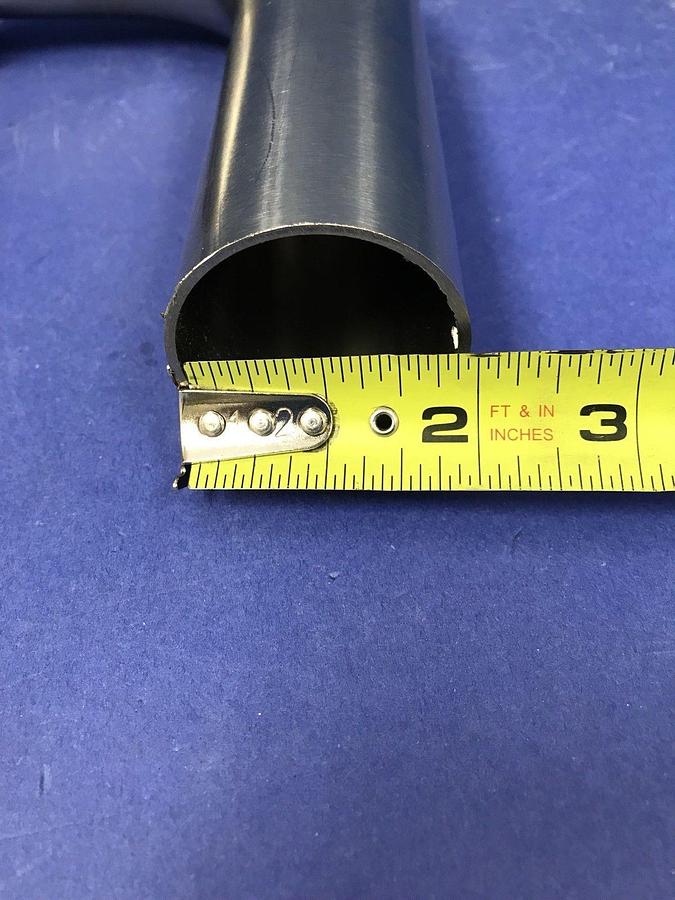 Used Stainless Steel Vacuum Tube / Pipe , 90 Elbow , NW50 x TW, Used