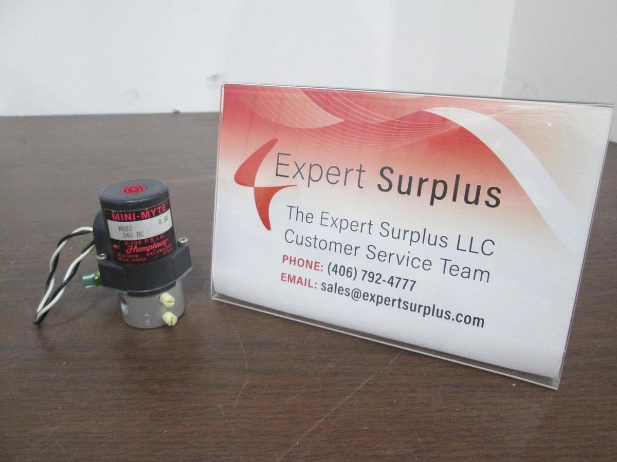 Used Humphrey, M6B2, Mini-Myte, 24V, Solenoid Valve, Used