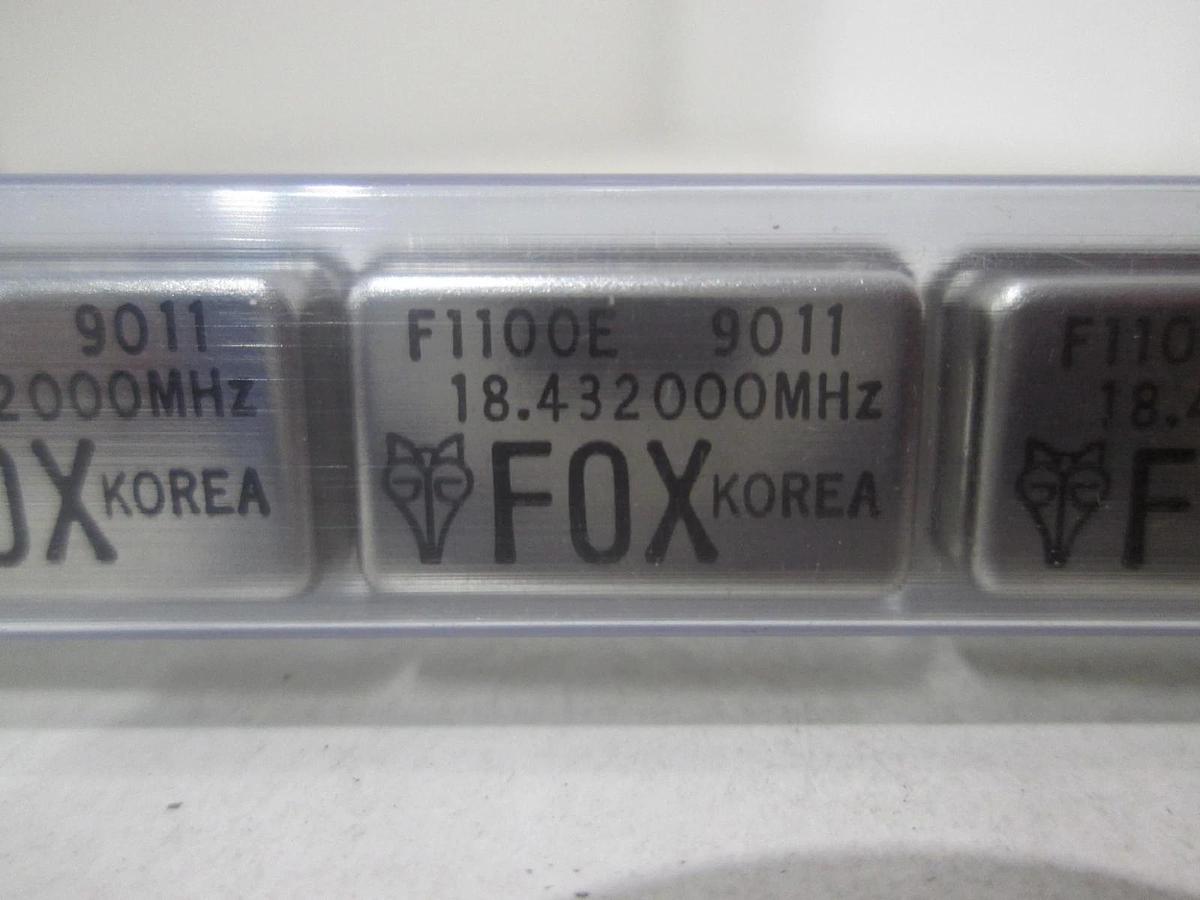 Fox, F1100E 9011, 18.432000 MHZ, Crystal Oscillator, New, Lot of 24