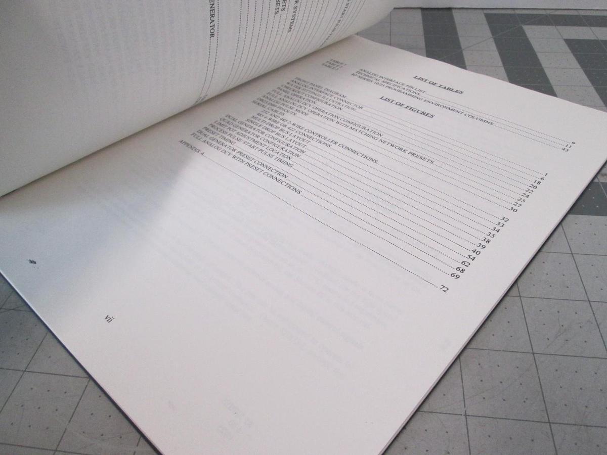 Used RF Power Supply Operator's Manual, 21-22303-901, RF Series 10/25, Used