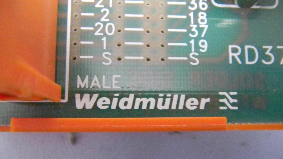 Used Weidmuller 910642/67, PCB Assembly, Working When Removed