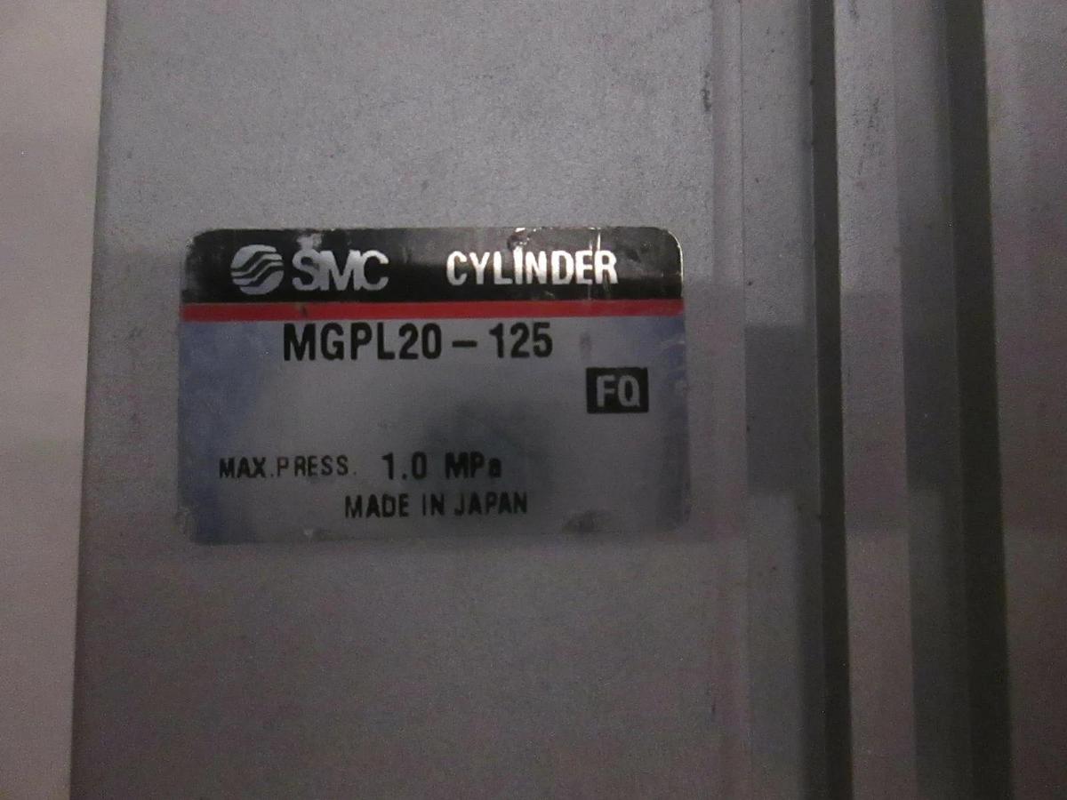 Used SMC, Guided Cylinder, MGPL20-125, Used