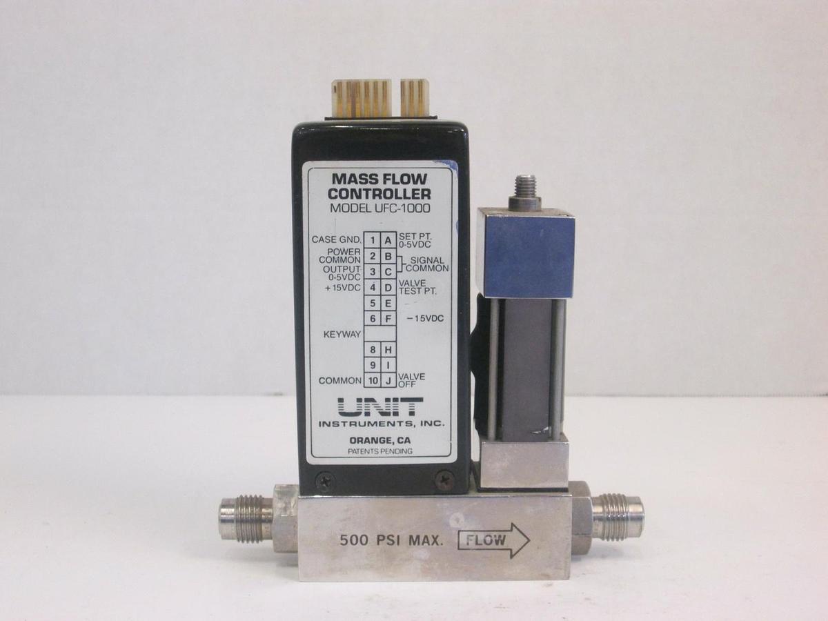 Used Unit UFC-1000, MFC, Mass Flow Controller, O2, 5 SLM, Used