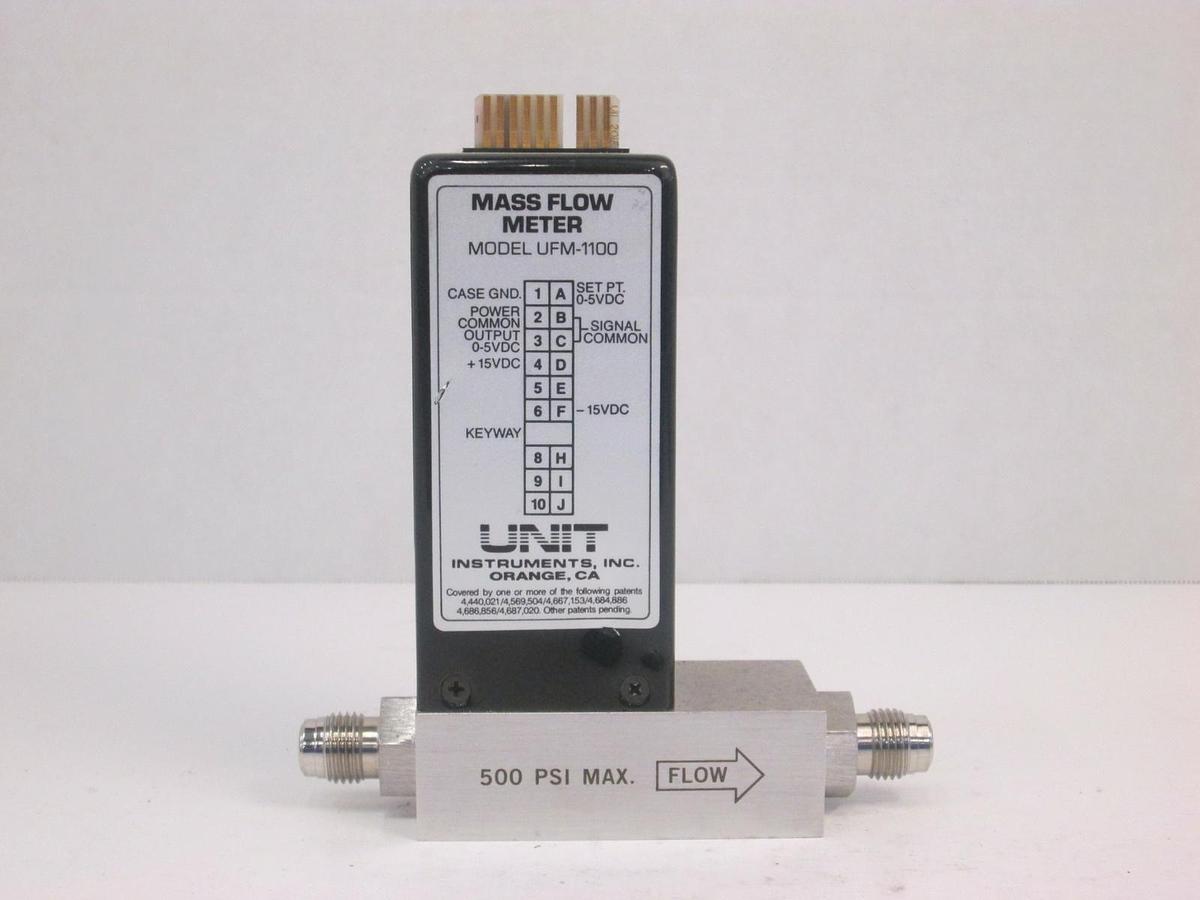 Used Unit UFM-1100, H2, 500 SCCM