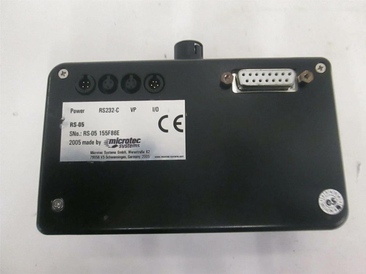 Used Microtec Systems Microdrive Torque Controller RS232-C RS-05, Used