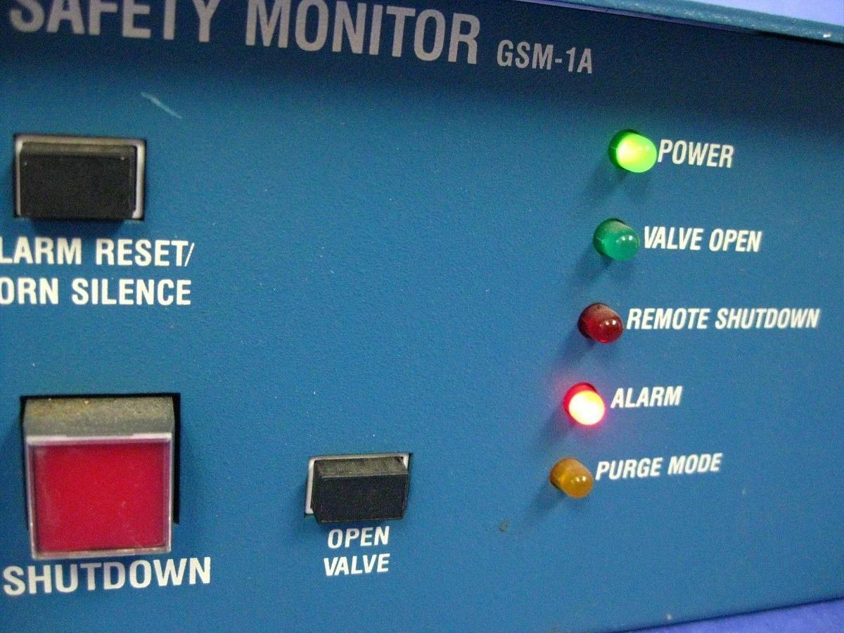 Used SEMI GAS SYSTEMS GSM-1A Gas Safety Monitor