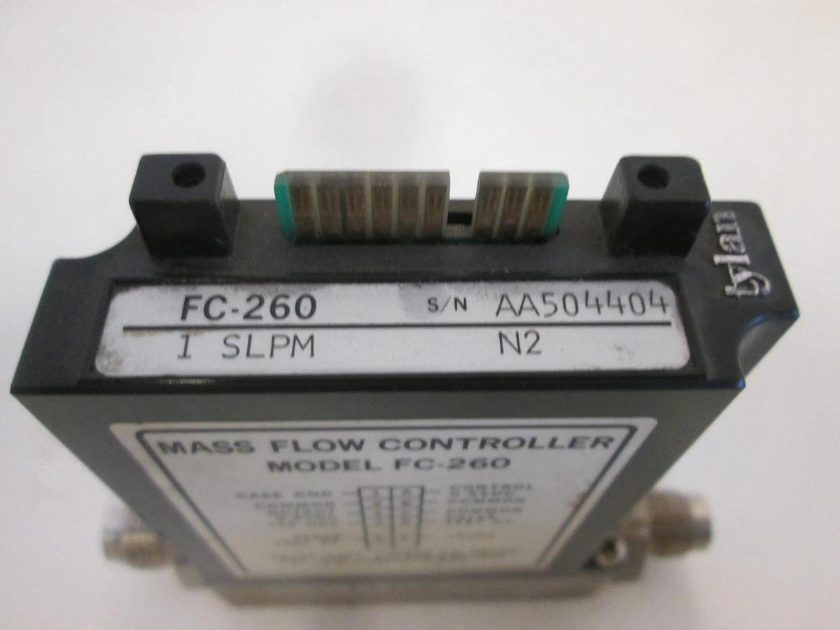 Used Tylan, FC-260, Mass Flow Controller, N2, 1 SLPM, Used