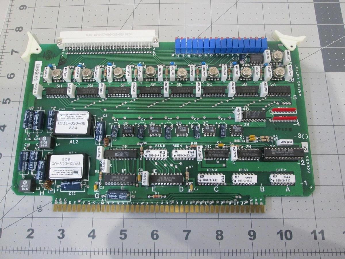 SVG VTR, 600053-01, Analog Output PCB Assy, New