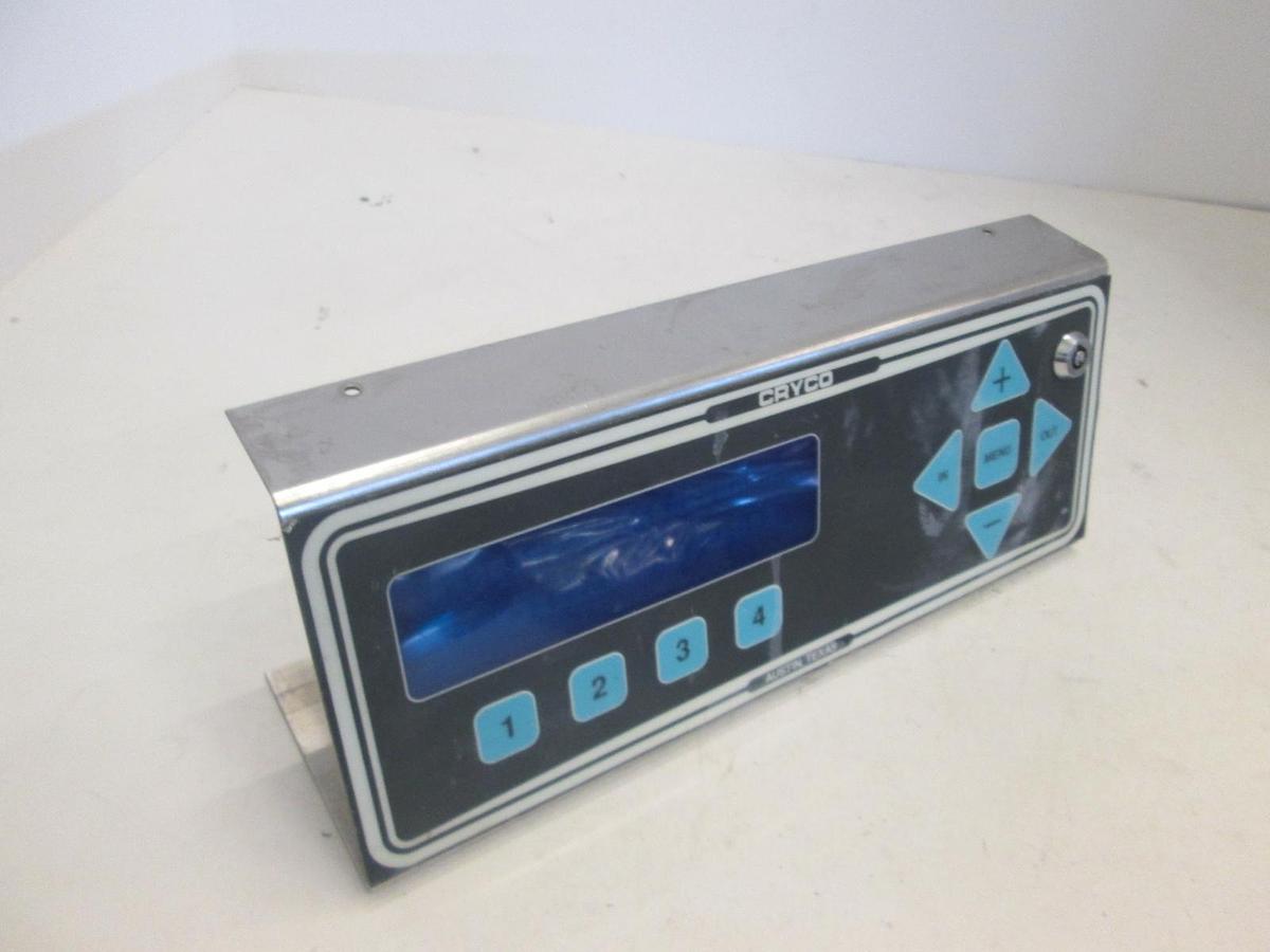 Used Cryco Front Panel w/ IEE 05464ASSY33633-03 Fluorescent Display, Used