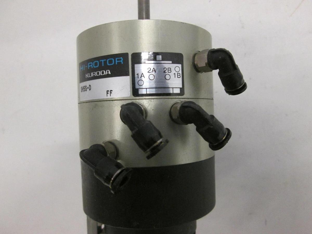 Used Kuroda, SH5S-D, Pneumatic Hi-Rotor, Used