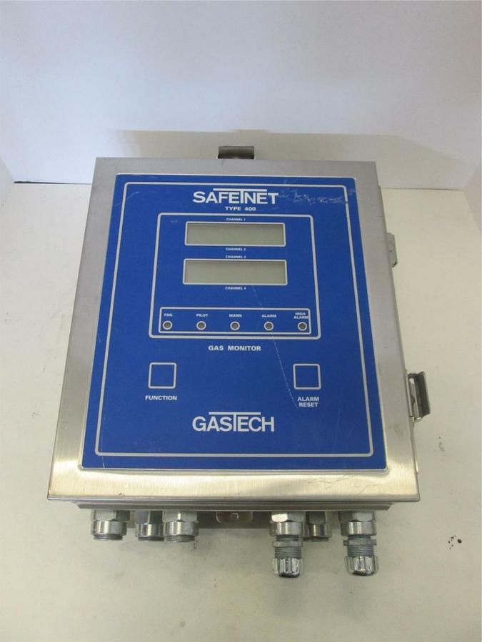 Used GasTech, Type 400, SafeTnet Gas Monitor, Used