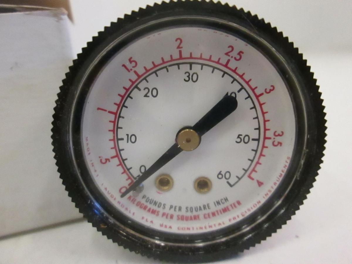 CPI, 13529,Pressure Gauge, 0-60 PSI, 0-4kPa, NIB, Lot of 2