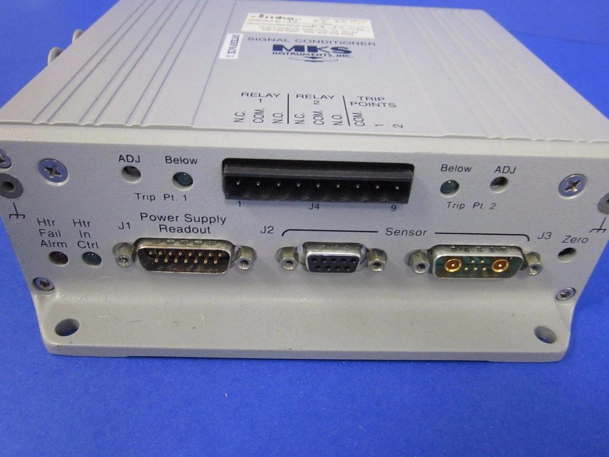 Used MKS 621C02TBFHE Signal Conditioner 2 TORR