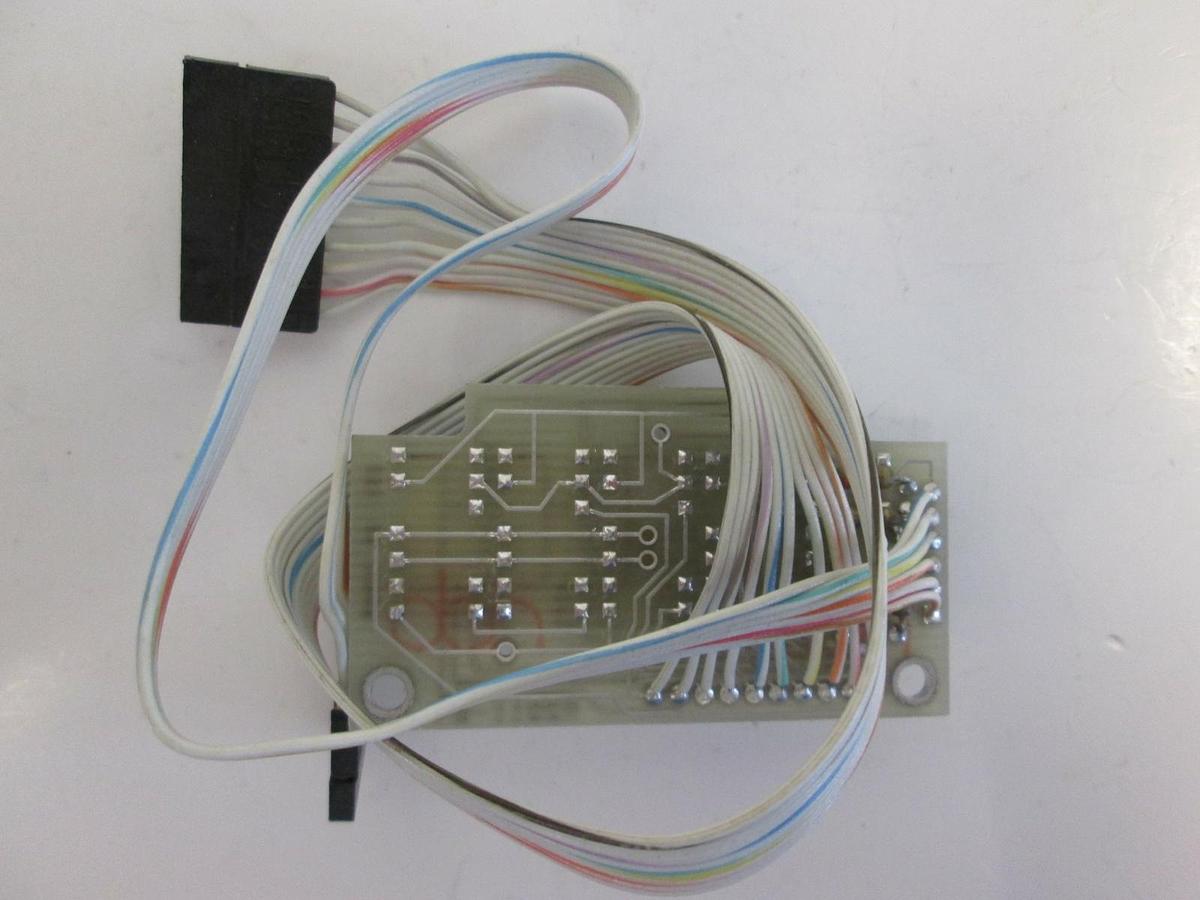Used R2911-04 Board w/ Ribbon Cable Connector