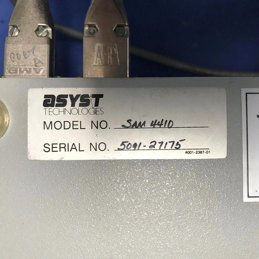 Used Asyst Technologies SAM 4410 Network Module, Used