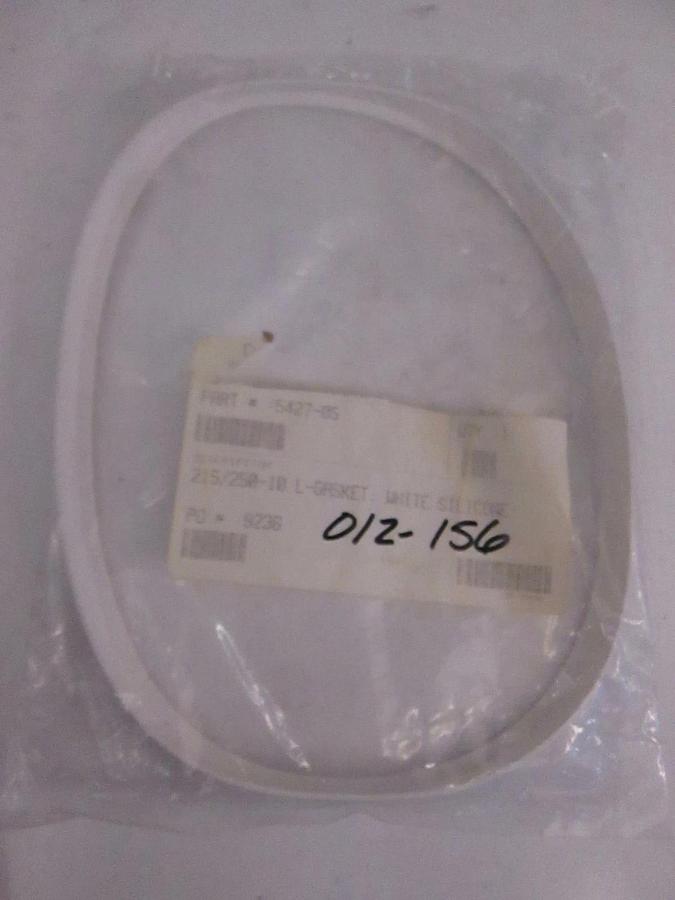 White Silicone L-Gasket, 5427-05, 215/250-10, New