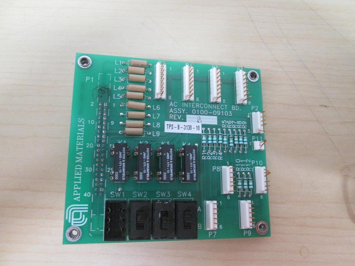 Used Applied Materials, 0100-9103, Interconnect BD Assy, AMAT, Used