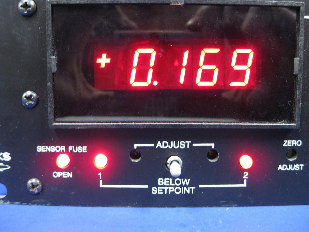 Used MKS 510A Power Supply Digital Readout, Used